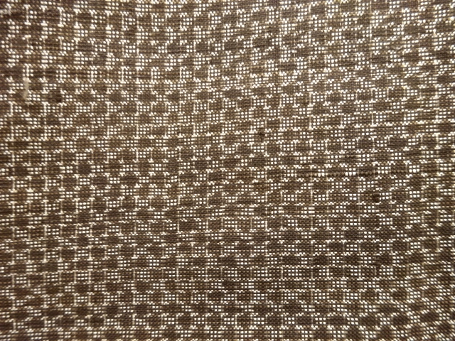 JAPANESE KIMONO / ANTIQUE MENS KIMONO / SILK / DORO OSHIMA TSUMUGI